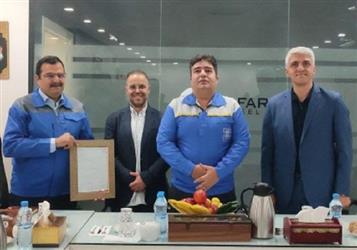 آیین تکریم و معارفه مدیر عامل شرکت فولاد ظفر بناب